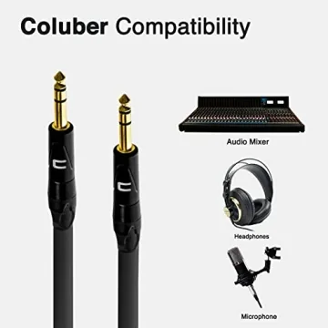 Coluber Cable 1/4 TRS Male to Male - 3 Feet