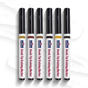 Mohawk Finishing Products Wood Stain Brush Tip Markers Furniture Touch Up Kit, Assorted Colors ‎M2...
