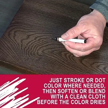 Mohawk Wood Stain Brush Tip Markers Touch Up Kit 6 Pack