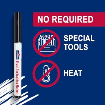 Mohawk Wood Stain Brush Tip Markers Touch Up Kit 6 Pack