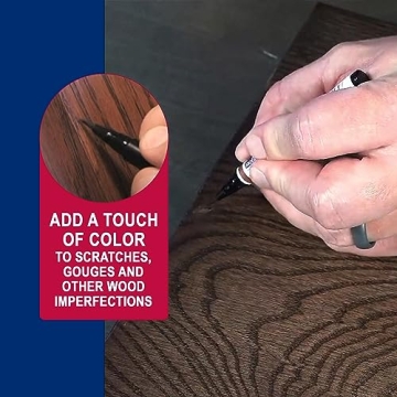 Mohawk Wood Stain Brush Tip Markers Touch Up Kit 6 Pack