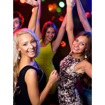 Lightweight Tatuo Disco Ball Earrings for Women - 4 Pairs