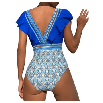 Stylish WDIRARA Women’s Tribal Print Bikini Swimwear