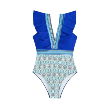 Stylish WDIRARA Women’s Tribal Print Bikini Swimwear