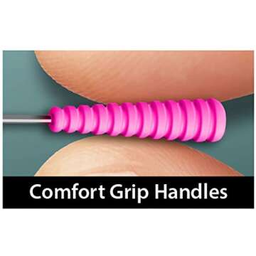 Taylor Seville Originals Comfort Grip Magic Pins Extra Long Regular -Quilting Supplies-Sewing Supplies-Sewing Notions-100 Count