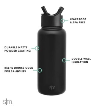 NBA Los Angeles Clippers Water Bottle | 32oz Insulated Thermos