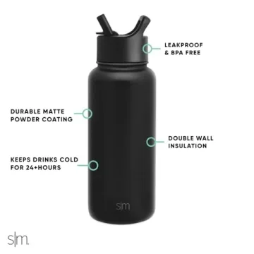 NBA Los Angeles Clippers Water Bottle | 32oz Insulated Thermos