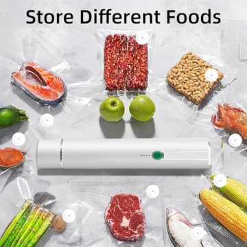 Compact Handheld Vacuum Sealer with 30 Bags Included