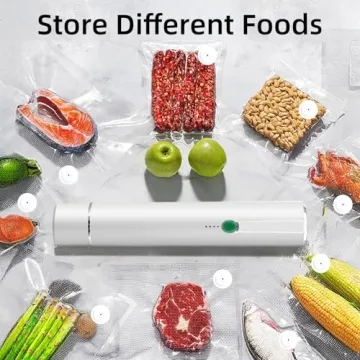 Compact Handheld Vacuum Sealer with 30 Bags Included