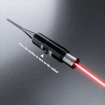 Professional Tactical Laser Boresighter Kit： Green Bore Sight with 30 Adapters - Multiple Calr Bore Sighting Laser - .17 Cal to 12GA Rifle Pistol Bore sighter - Perfectly Choice for All Gun