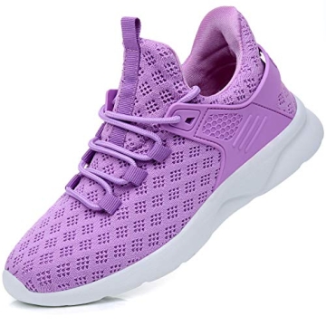 AJOYLA Women's Running Tennis Shoes Breathable Non-Slip Fashion Sneakers Lightweight Gym Sport Slip ...