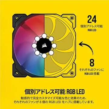 Corsair iCUE SP120 RGB Pro Performance 120mm Triple Fan Kit with Lighting Node Core