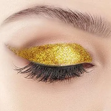 FANDAMEI 48 Color Glitter, 24 Color 5g Fine Glitter&24 Boxes Holographic Chunky Glitter Sequins, Iridescent Glitter Flakes for Nail Art,Cosmetic,Makeup. Body Face Glitter for Festival, Halloween