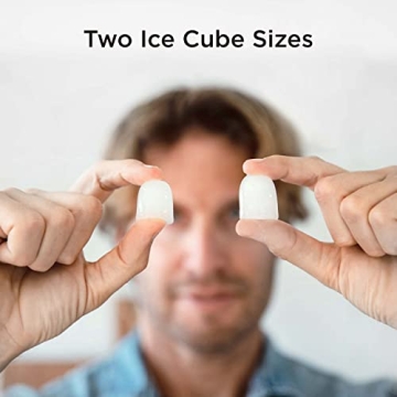 Silonn Ice Maker - 2L Capacity & Self-Cleaning Feature