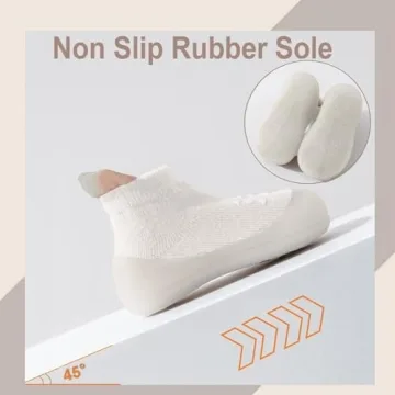 Hstyle Baby Sock Shoes for Toddlers - Safe & Stylish Walking Shoes