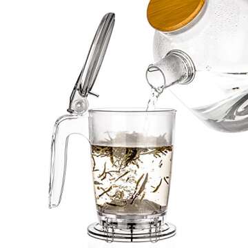 Tealyra - rapidTEA MAKER - 16-ounce - Loose Tea Teapot Infuser - Best Tea Maker Makes a Perfect Cup ...