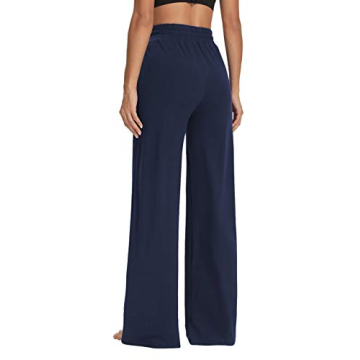 Sarin Mathews Yoga Pants - Wide Leg Comfy Joggers with Pockets