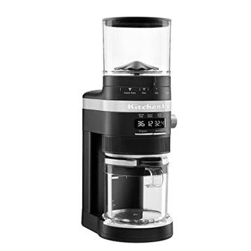 Stylish KitchenAid Burr Coffee Grinder - Quiet & Efficient