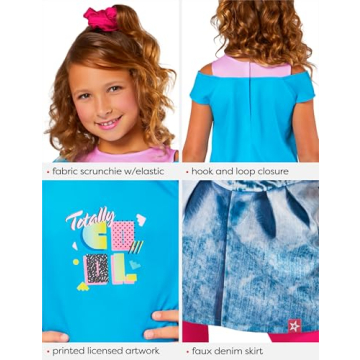 Courtney Moore 80's Costume Set for Girls by Rubies