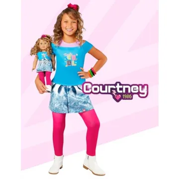 Courtney Moore 80's Costume Set for Girls by Rubies