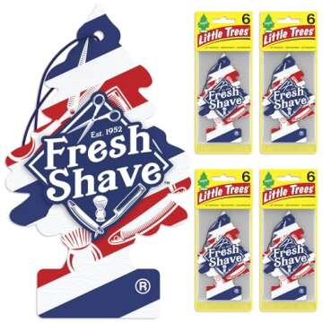 LITTLE TREES Air Fresheners Car Air Freshener. Hanging Tree Provides Long Lasting Scent for Auto or ...