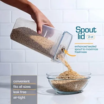 Storeganize 14pc Airtight Food Storage Containers with Lids