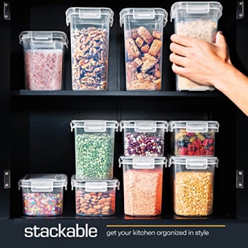 Storeganize 14pc Airtight Food Storage Containers with Lids