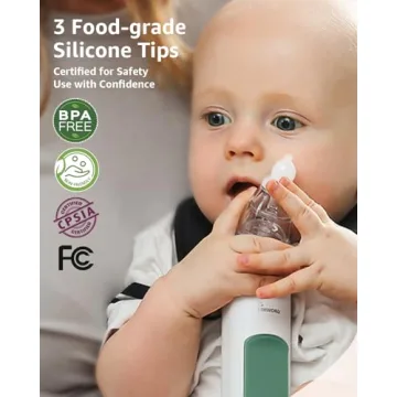 GROWNSY Nasal Aspirator for Babies with Music and Light