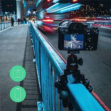 JOBY GorillaPod 3K: Premium Flexible Tripod for DSLR