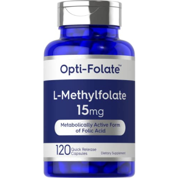 Carlyle L-Methylfolate 15mg Max Potency Gluten Free
