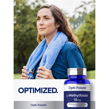 Carlyle L-Methylfolate 15mg Max Potency Gluten Free