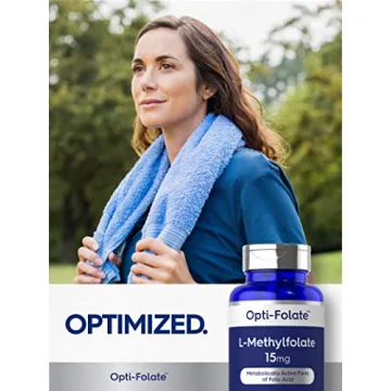 Carlyle L-Methylfolate 15mg Max Potency Gluten Free