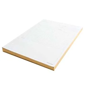 Russell+Hazel Desktop Daily Pad - Stylish Planner 80 Sheets