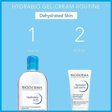 Bioderma - Face Cream - Hydrabio - Gel Cream Moisturizer - Provides Radiance - Cream Face Moisturizer for Normal to Combination Sensitive Skin, 1.33 Fl Oz (Pack of 1)