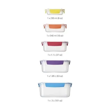 10-Piece Joseph Joseph Nest Lock Food Storage Set