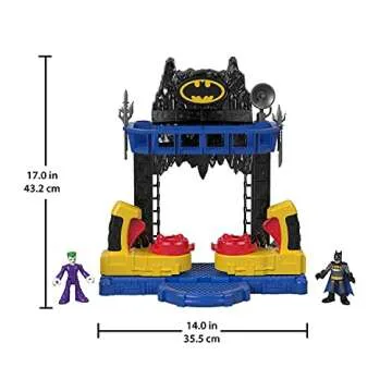 Imaginext DC Super Friends Battle Batcave - Ultimate Fun