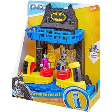 Imaginext DC Super Friends Battle Batcave - Ultimate Fun