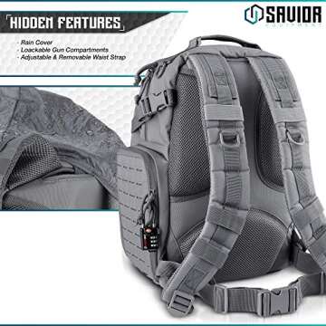 Savior Equipment Mobile Arsenal SEMA 19L Tactical Range Bag Backpack Pistol Case