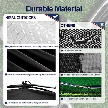 Himal Outdoors Golf Practice Net - Quick Setup & Durable