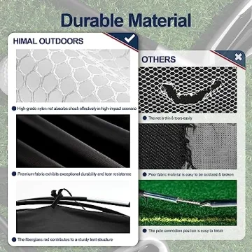 Himal Outdoors Golf Practice Net - Quick Setup & Durable