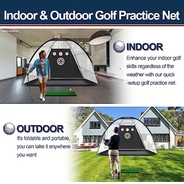 Himal Outdoors Golf Practice Net - Quick Setup & Durable