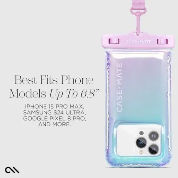 Case-Mate Waterproof Phone Pouch for Beach and Travel