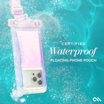 Case-Mate Waterproof Phone Pouch for Beach and Travel