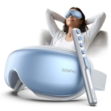 RENPHO FSA HSA Eyeris1 Eye Massager, Birthday Valentine's Day Gifts, Migraine Massager with Remote, ...