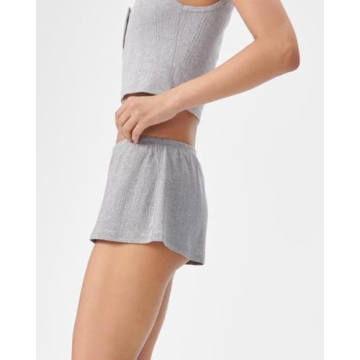 Florence by Mills Cozy Pointelle Sleep Shorts for Women