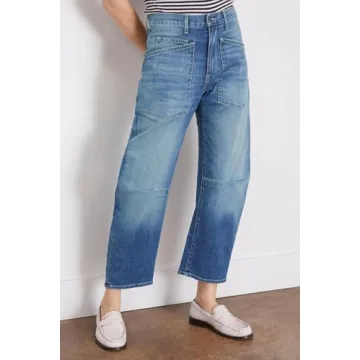 Trendy Kedera Women's Denim Barrel Jeans for Comfort