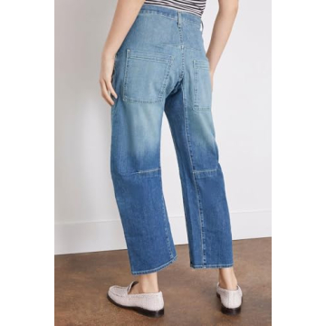 Trendy Kedera Women's Denim Barrel Jeans for Comfort