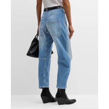 Trendy Kedera Women's Denim Barrel Jeans for Comfort