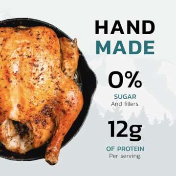 Carnivore Crisps Chicken Flour, Premium Chicken Breast flour for Cooking and Seasoning, Rich in Protein, Paleo & Keto Friendly, 6 oz