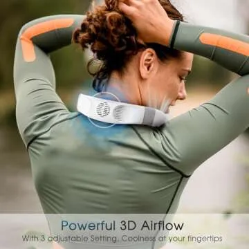 Jawhock Neck Fan: Rechargeable Cooling Solution for All